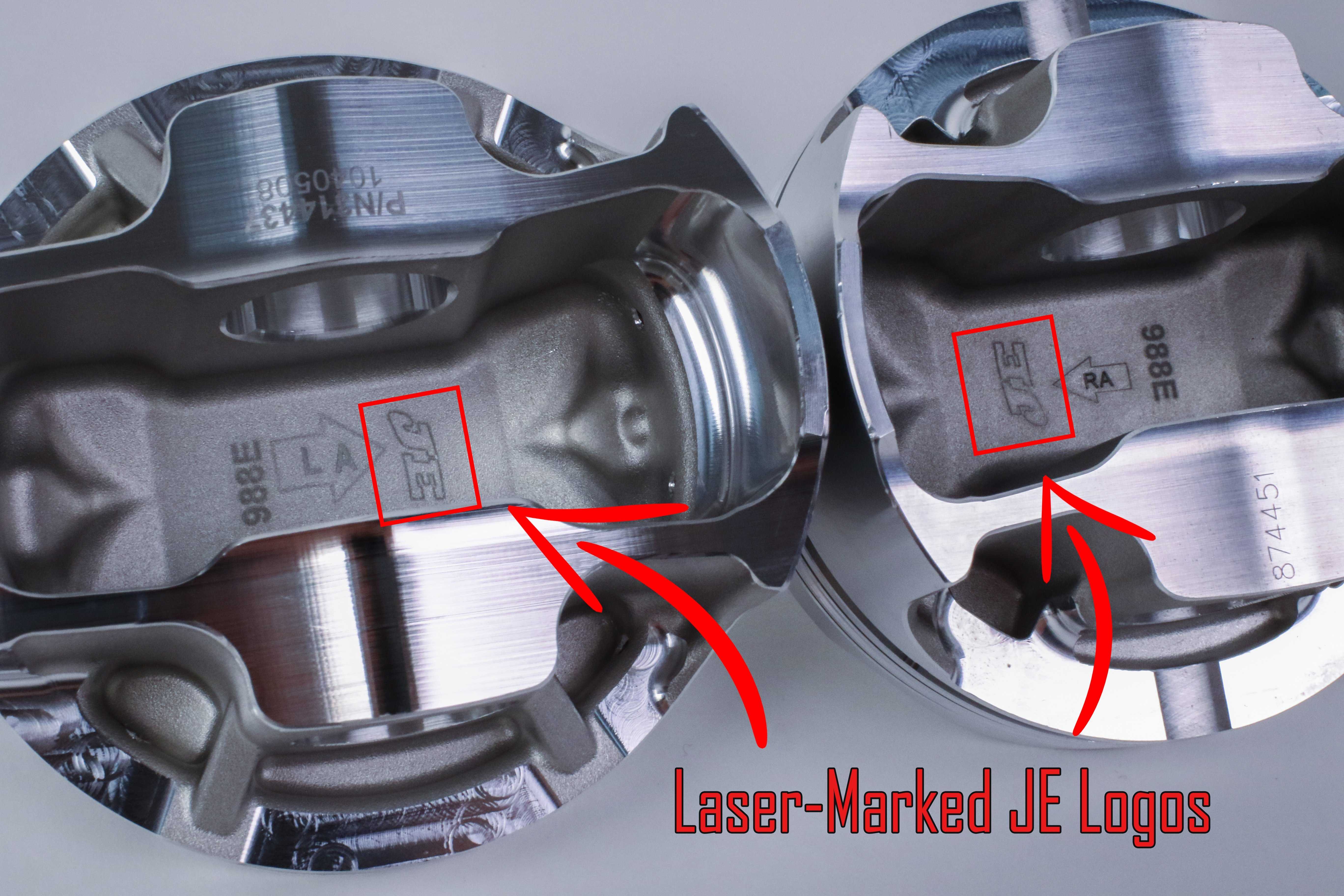 A Reference Guide to JE Auto Piston and Ring Markings